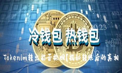 Tokenim转出能否撤回？揭秘转账后的真相