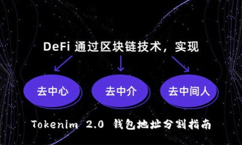 Tokenim 2.0 钱包地址分割指南