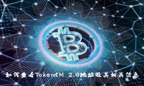 如何查看TokenIM 2.0地址及其相关信息