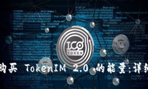 如何购买 TokenIM 2.0 的能量：详细指南