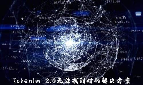 
Tokenim 2.0无法找到时的解决方案